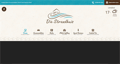Desktop Screenshot of diestrandhuis.co.za