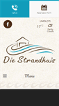 Mobile Screenshot of diestrandhuis.co.za